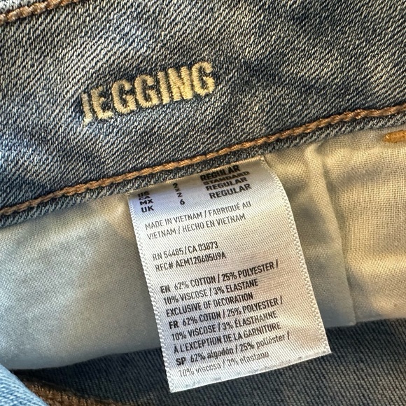 American Eagle Super Super Stretch Jeggings size 2 - Picture 5 of 5